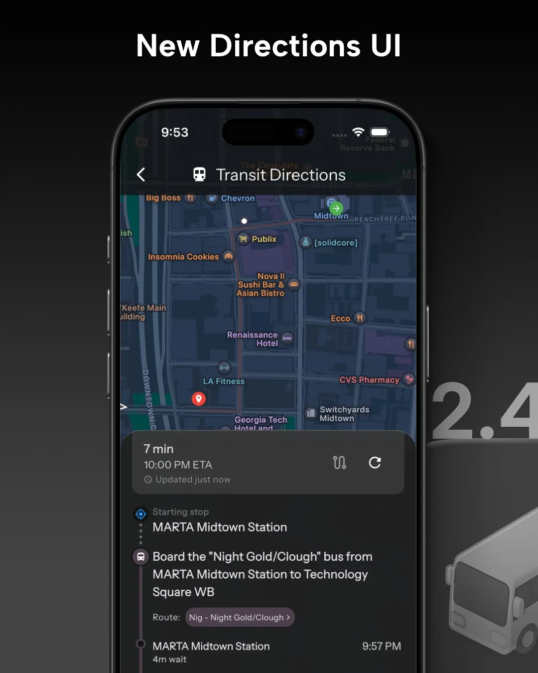 Directions UI