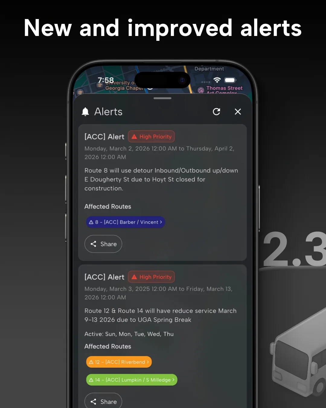 New Alerts View